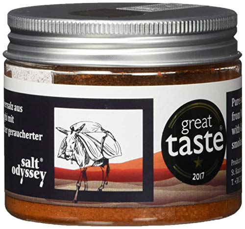 Salt Odyssey Salz mit geräuchertem Paprika 150 g, 2er Pack von Salt Odyssey