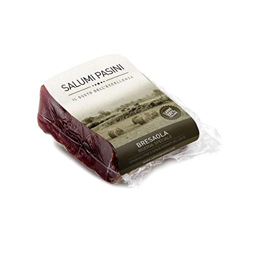 Bresaola di suino, Schweinefleisch Bresaola, Stück 250g Bresaola di suino, Schweinefleisch Bresaola, Stück 250g von Salumi Pasini