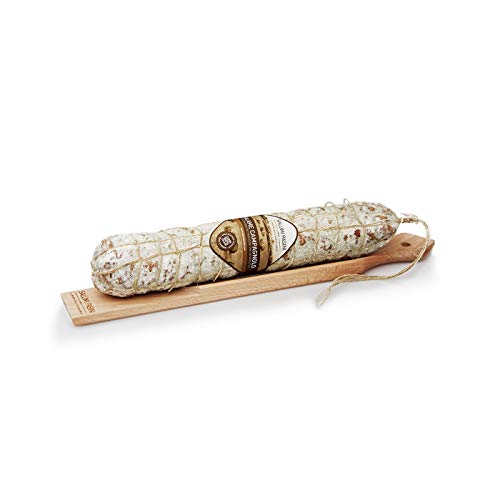Campagnolo Salami mit Schneidebrett, Salame campagnolo con tagliere, perfekt für einen Aperitif, Salumi Pasini, 700g Campagnolo Salami mit Schneidebrett, Salame campagnolo con tagliere, perfekt für einen Aperitif, Salumi Pasini, 700g von Salumi Pasini