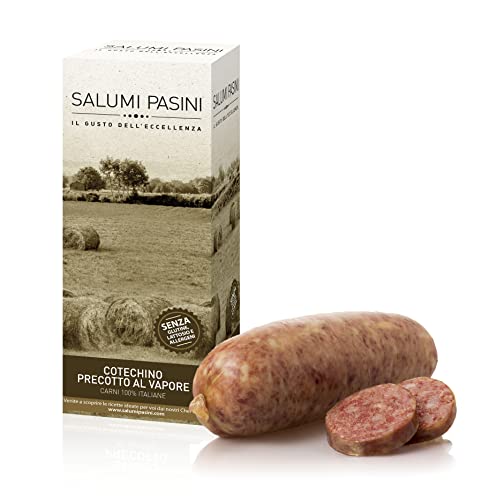 Cotechino Precotto, Im Dampf Vorgegart, Salumi Pasini, 500 gr von Salumi Pasini