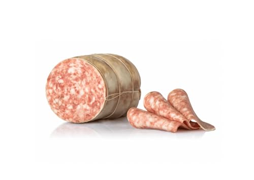 Gekochter Salami Salumi Pasini® | Dampf-gegart | Halb-Stück | Glutenfrei 1 Kg von Salumi Pasini