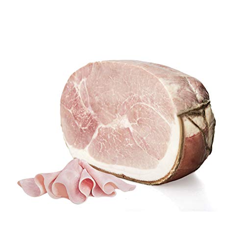 Prosciutto Cotto Sant'Angelo, handgebundener gekochter Schinken mit 100% italienischem Fleisch, Salumi Pasini, voll, 9,6 Kg von Salumi Pasini