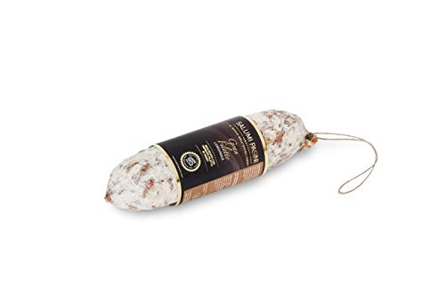 Salame Gran Filetto Italienische Salami 170gr Salumi Pasini® | Italienische Salami am Stück nach traditioneller italienischer Rezeptur | Edel Salami von Salumi Pasini