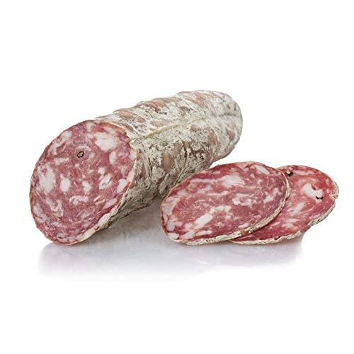 Salami Campagnolo Salumi Pasini® | Salami nach Bauernart | Ganzes Stück | 600 g | Traditionelle italienische geräucherte Salami von Salumi Pasini