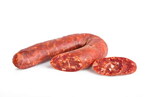 Salsiccia Girello Piccante Salumi Pasini® | Pikante Salsiccia | 250 g | Glutenfrei | Italienisches Produkt von Salumi Pasini