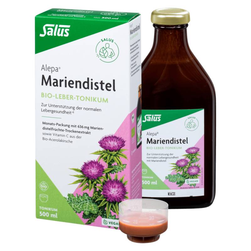 Alepa® Mariendistel Bio-Leber-Tonikum von Salus