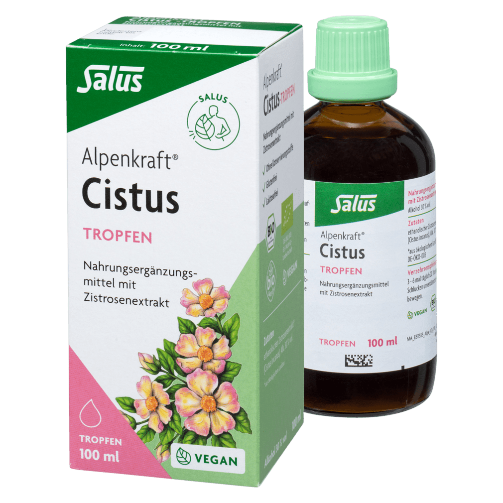 Alpenkraft Cistus-Tropfen Alpenkraft Cistus-Tropfen von Salus