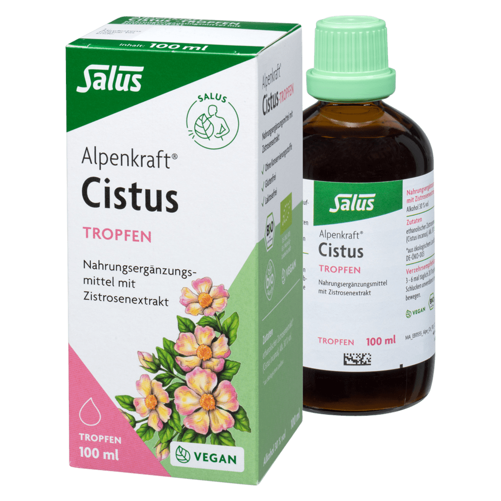 Alpenkraft Cistus-Tropfen von Salus