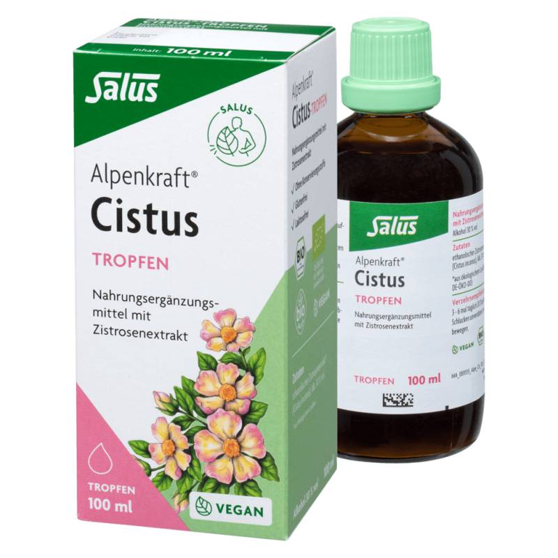 Alpenkraft Cistus-Tropfen von Salus