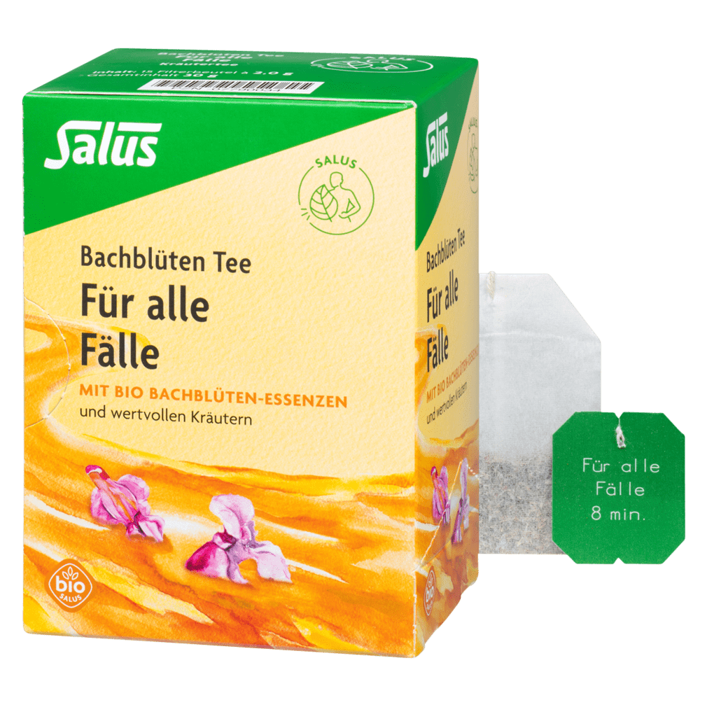 Bio Bachblüten Tee "Für alle Fälle", 15 Btl. Bio Bachblüten Tee "Für alle Fälle", 15 Btl. von Salus