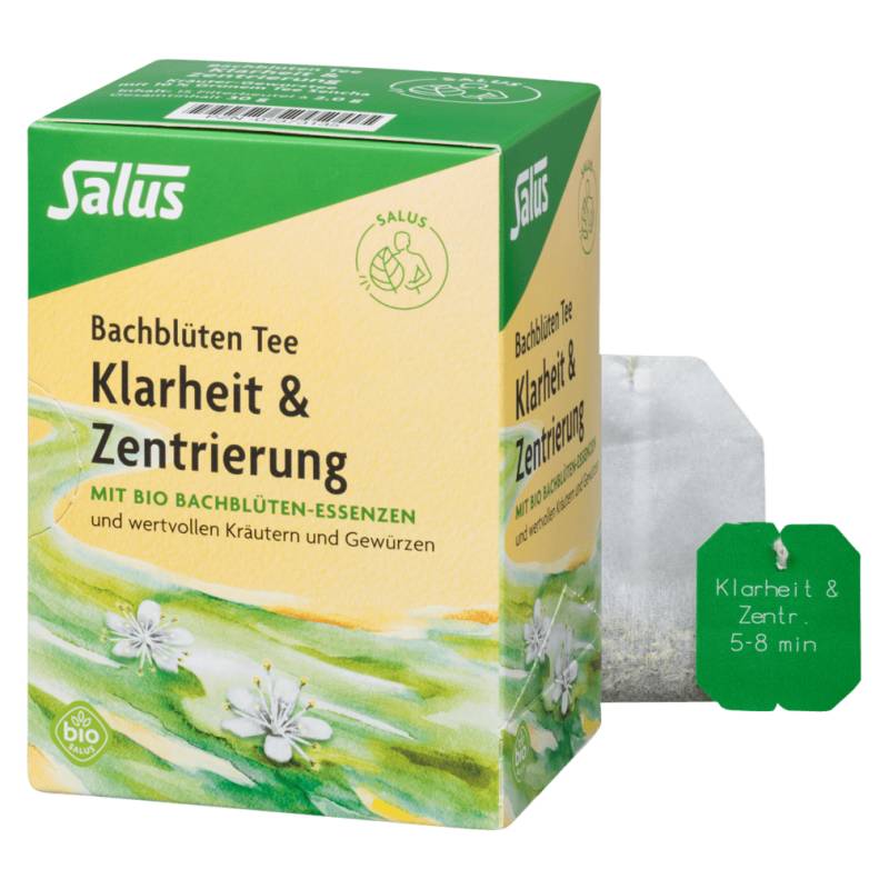 Bio Bachblüten Tee "Klarheit & Zentrierung" von Salus