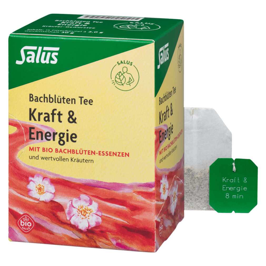 Bio Bachblüten Tee "Kraft & Energie" Bio Bachblüten Tee "Kraft & Energie" von Salus