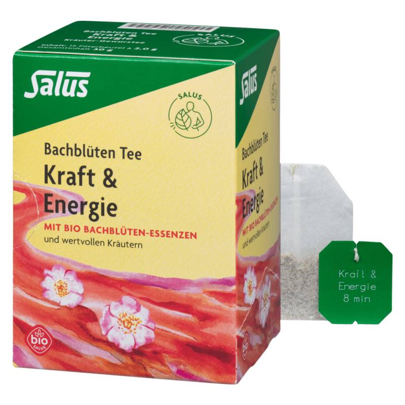 Bio Bachblüten Tee "Kraft & Energie" von Salus