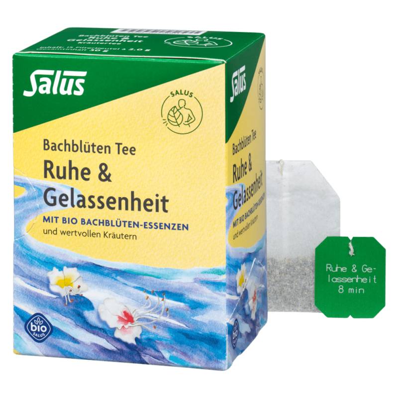 Bio Bachblüten Tee "Ruhe & Gelassenheit" von Salus