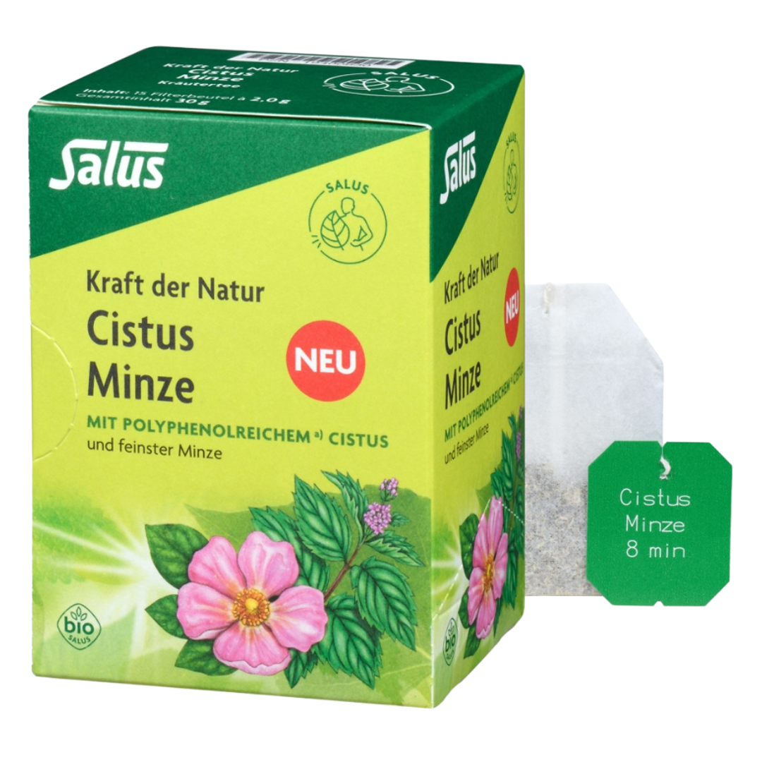 Bio Cistus Minze Tee, 15 Filterbeutel Bio Cistus Minze Tee, 15 Filterbeutel von Salus