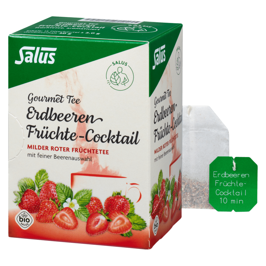 Bio Erdbeeren Früchte Cocktail Bio Erdbeeren Früchte Cocktail von Salus