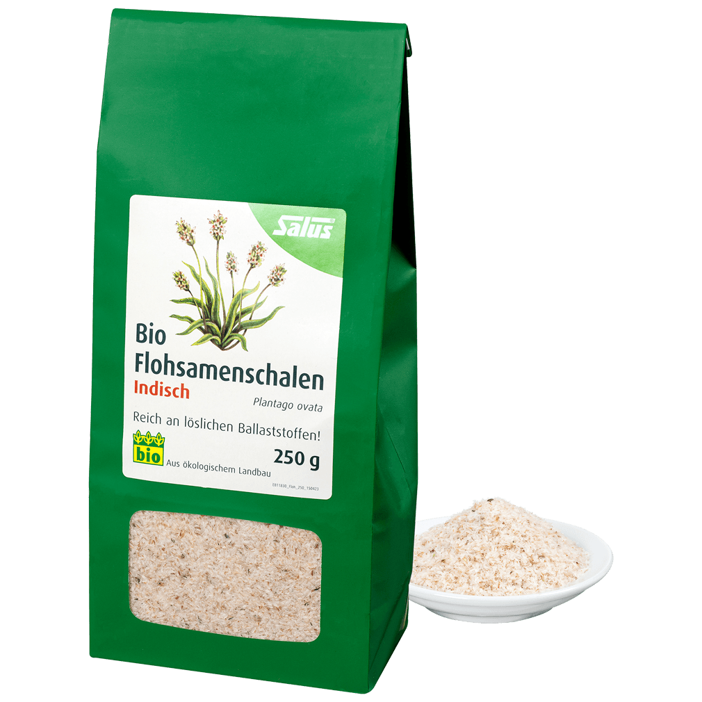 Bio Flohsamenschalen indisch Bio Flohsamenschalen indisch von Salus