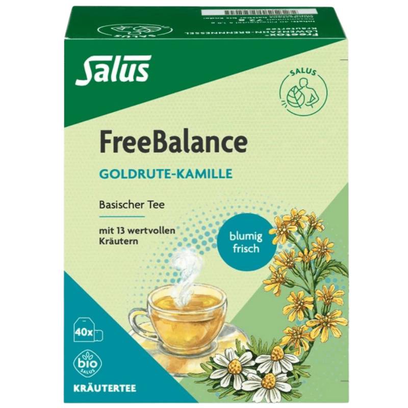 Bio FreeBallance Goldrute-Kamille Tee, 40 stk. von Salus