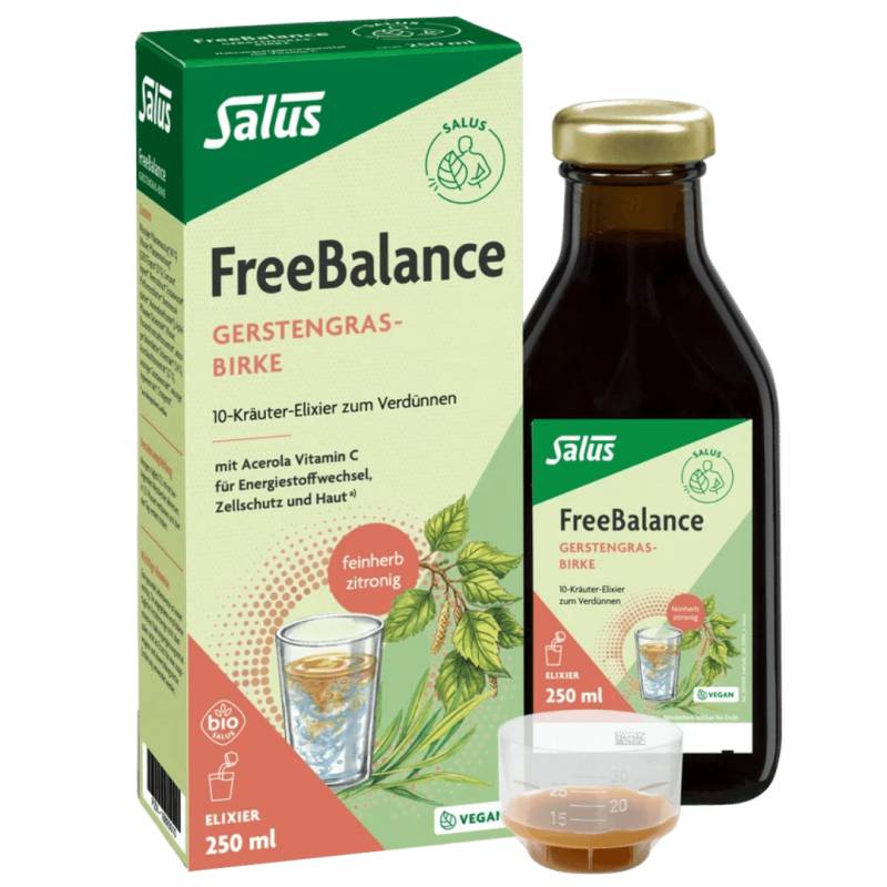 Bio Freebalance Gerstengras-Birke, 250 ml von Salus