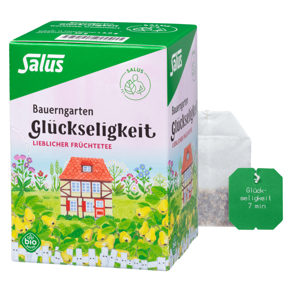 Bio Glückseligkeit Früchtetee von Salus