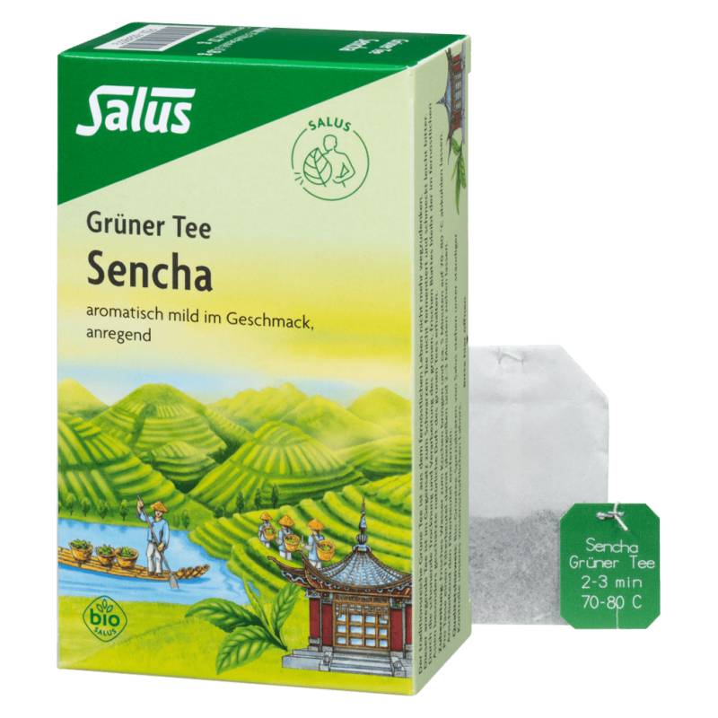Bio Grüner Tee Sencha MHD 30.03.2024 von Salus