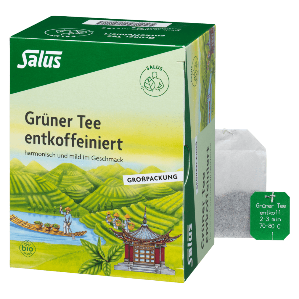 Bio Grüner Tee entkoffeiniert von Salus