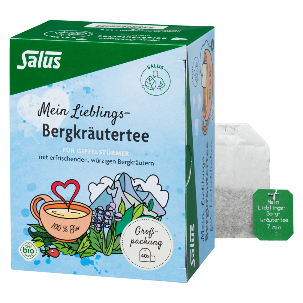 Bio Mein Lieblings Bergkräuter Tee (40 Stk.) von Salus