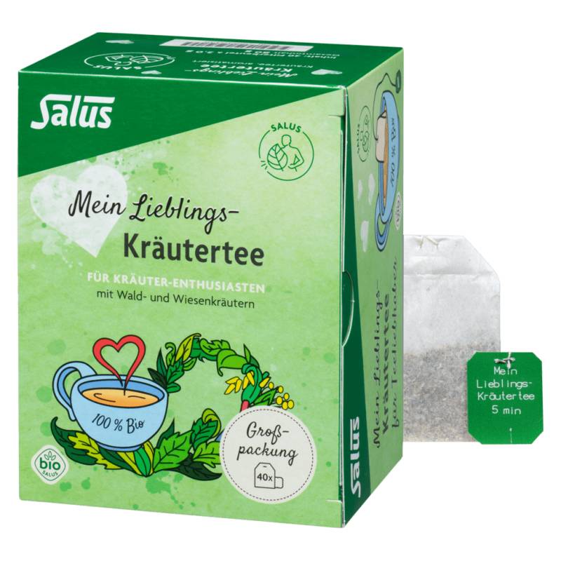 Bio Mein Lieblings Kräutertee 40 Beutel von Salus