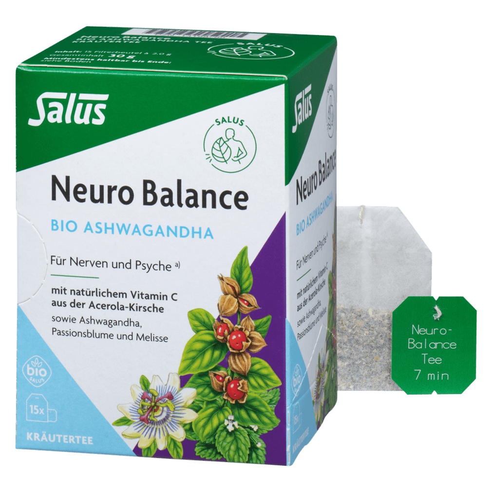 Bio Neuro Balance Ashwagandha Tee, 30 g von Salus