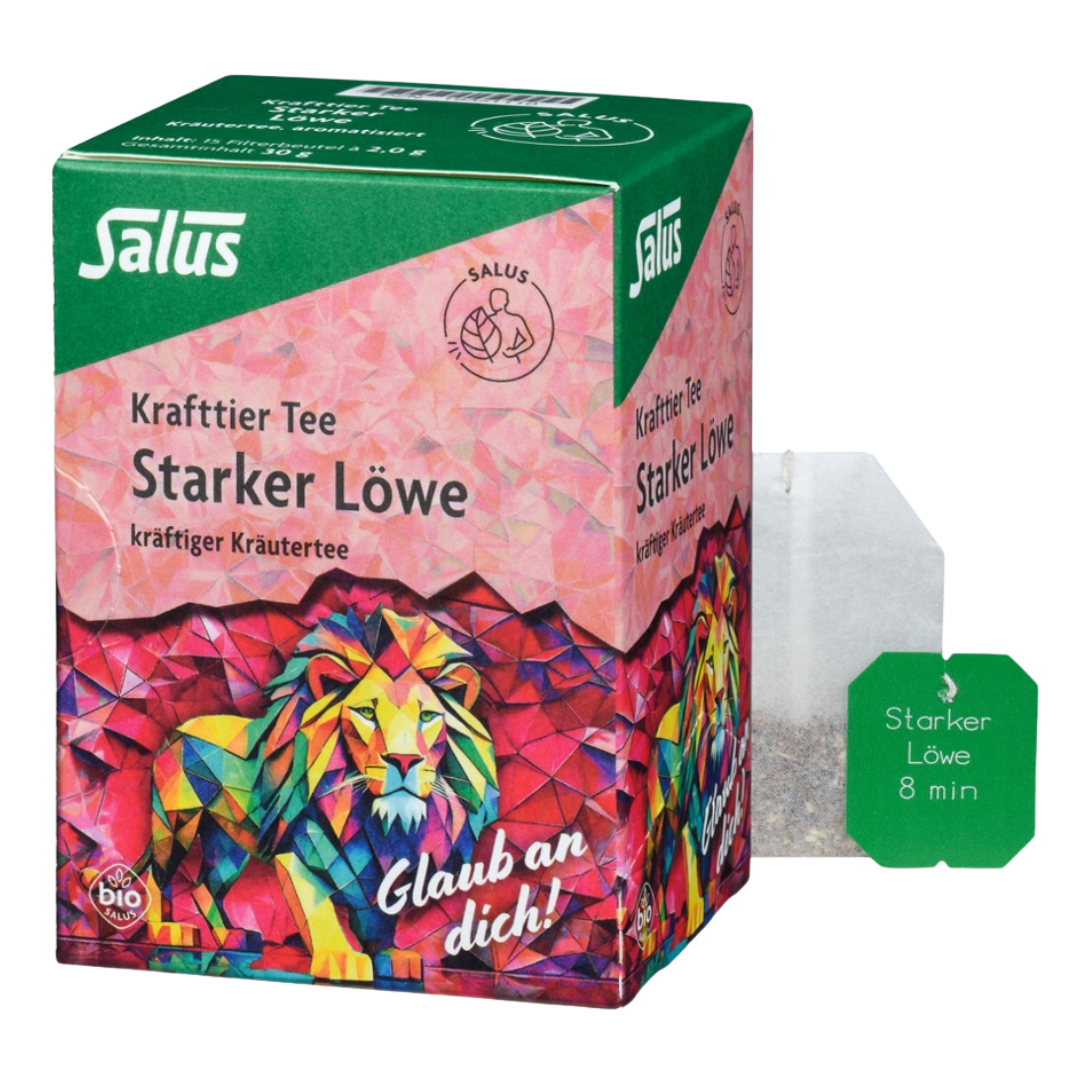 Bio Starker Löwe kräftiger Kräutertee Bio Starker Löwe kräftiger Kräutertee von Salus