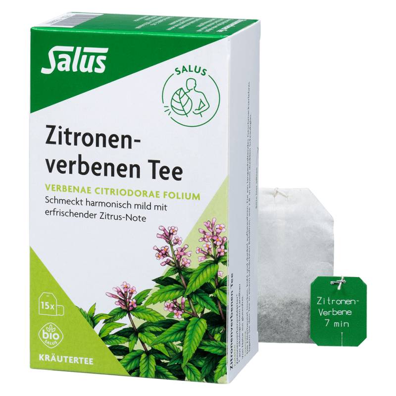 Bio Zitronenverbene Tee, 15 Teebeutel von Salus