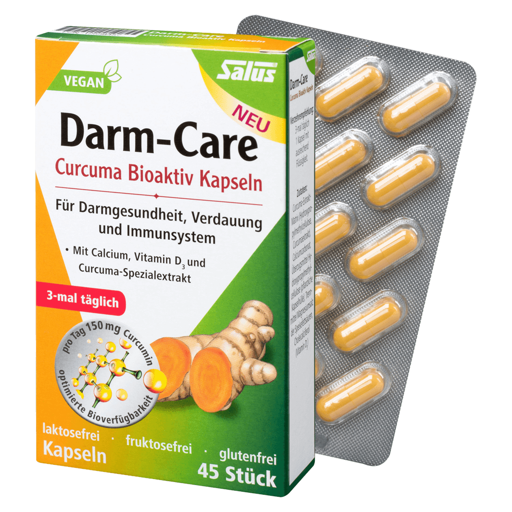 Darm-Care Curcuma Bioaktiv Kapseln, 45 St von Salus