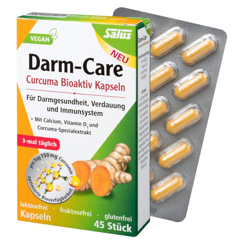 Darm-Care Curcuma Bioaktiv Kapseln, 45 St von Salus