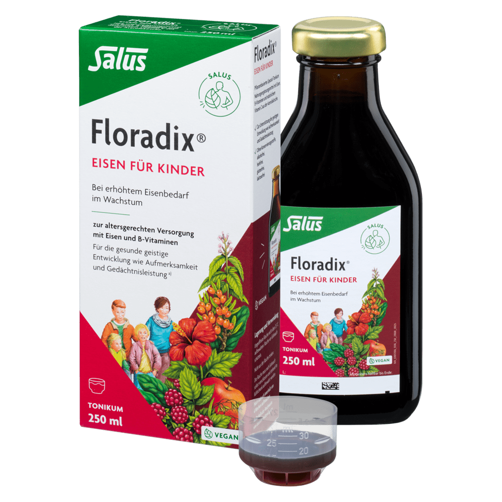 Floradix® mit Eisen für Kinder von Salus
