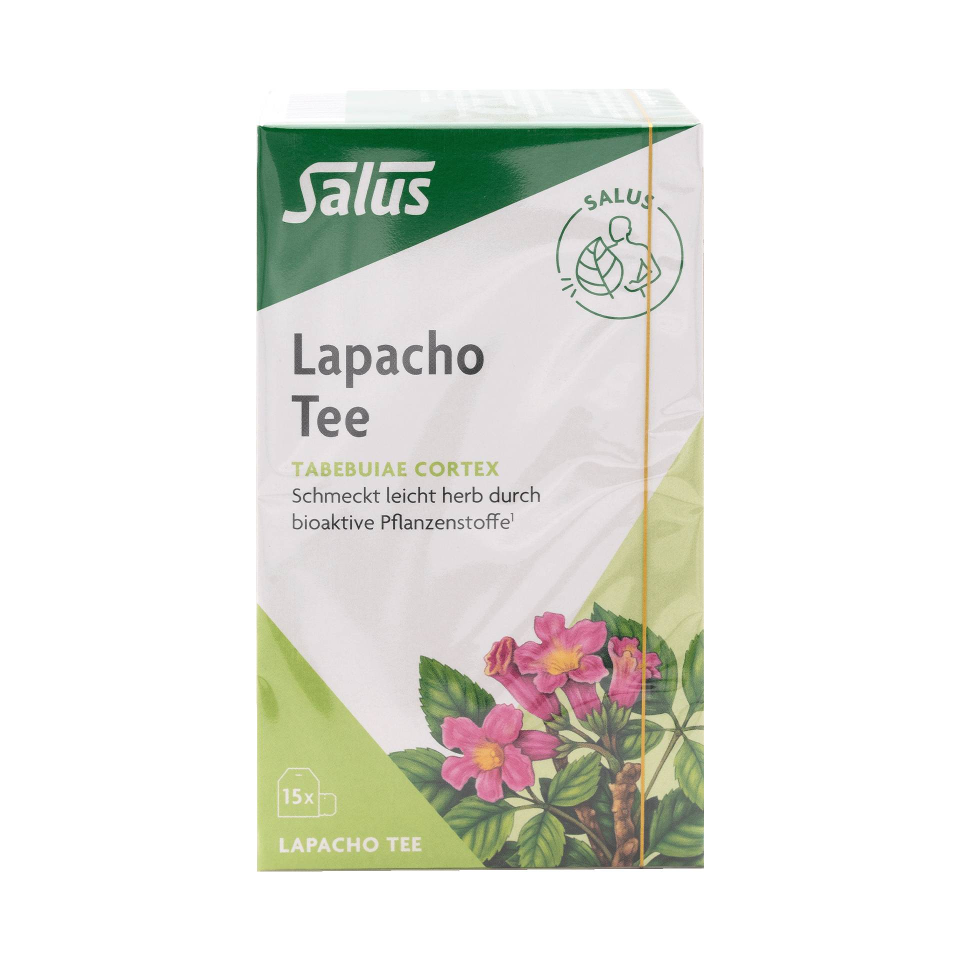 Lapacho Tee 15 Filterbeutel  - der koffeinfreie Genuss aus dem Regenwald. - vegan - Salus von Salus