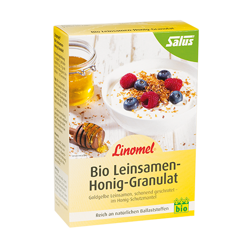 Linomel, Leinsaat-Honig-Granulat, BIO, 250 g von Salus
