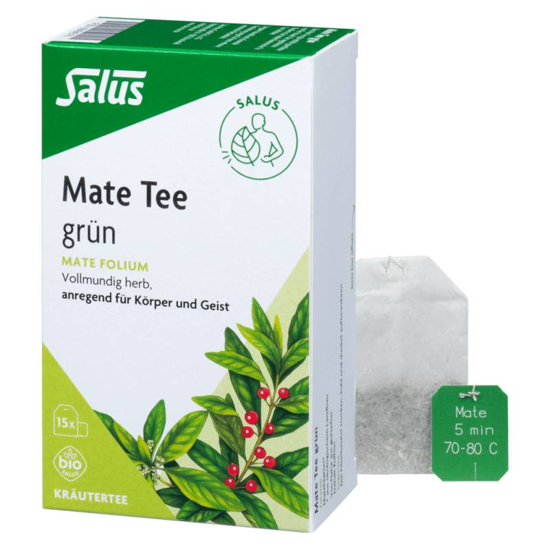 Mate Tee, 15 Filterbeutel von Salus