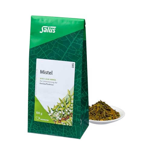 Salus - Mistel Tee - 1x 100 g Beutel - lose - Arzneitee -Visci albi herba - zu Unterstützung der Kreislauffunktion - bio von Salus