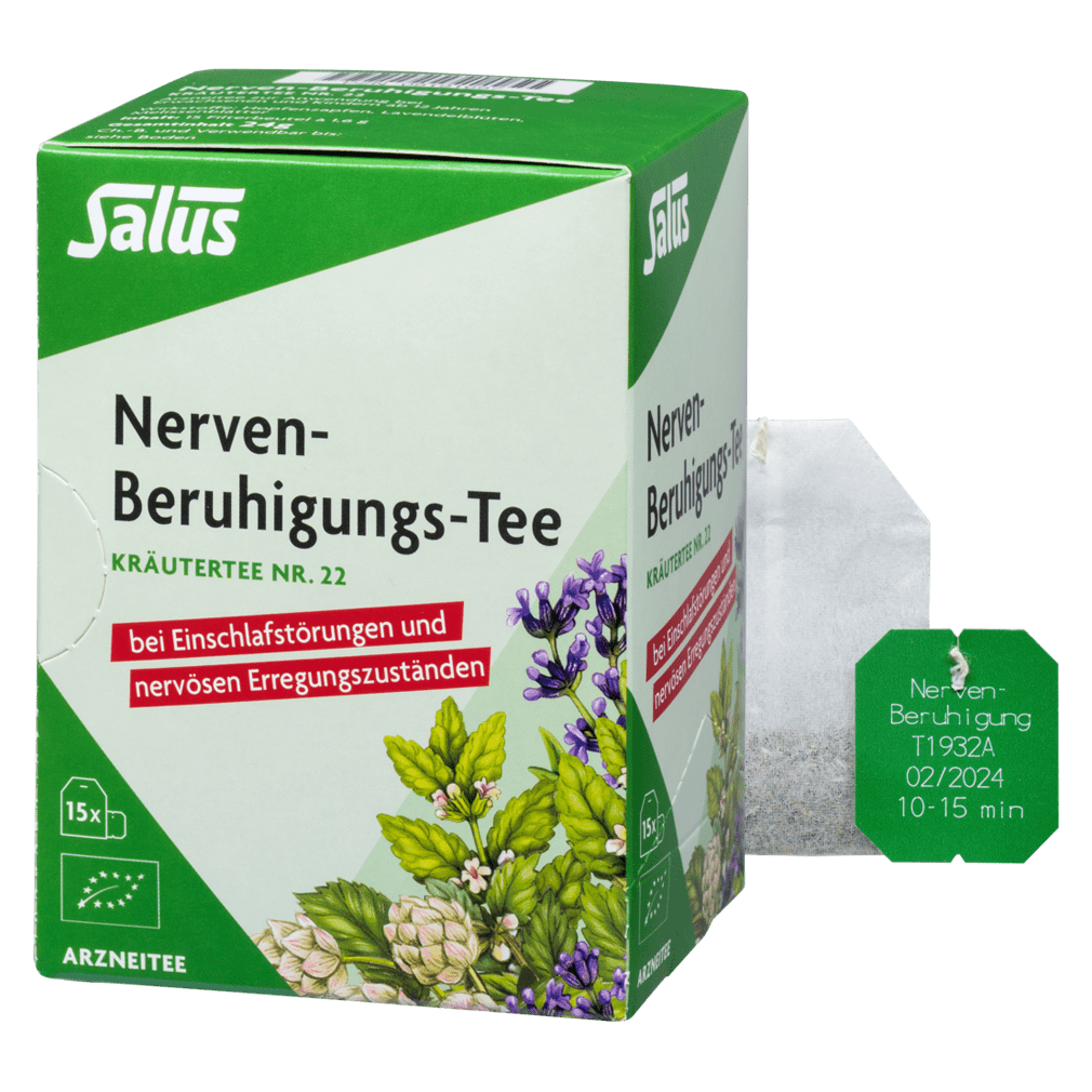 Nerven-Beruhigungs-Tee, 15 Btl. Nerven-Beruhigungs-Tee, 15 Btl. von Salus