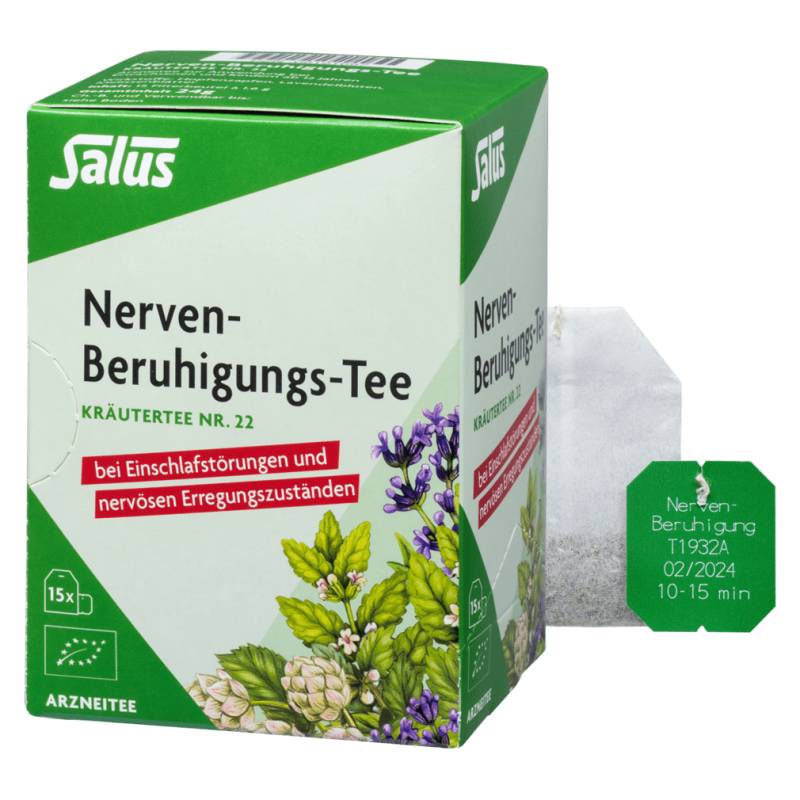 Nerven-Beruhigungs-Tee, 15 Btl. von Salus