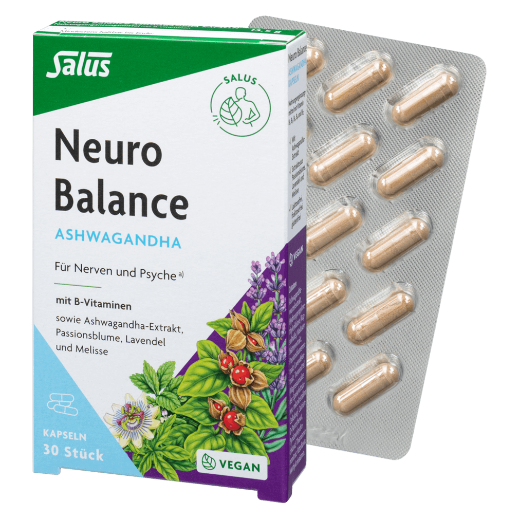 Neuro Balance Ashwagandha Kapseln, 30 Stk von Salus