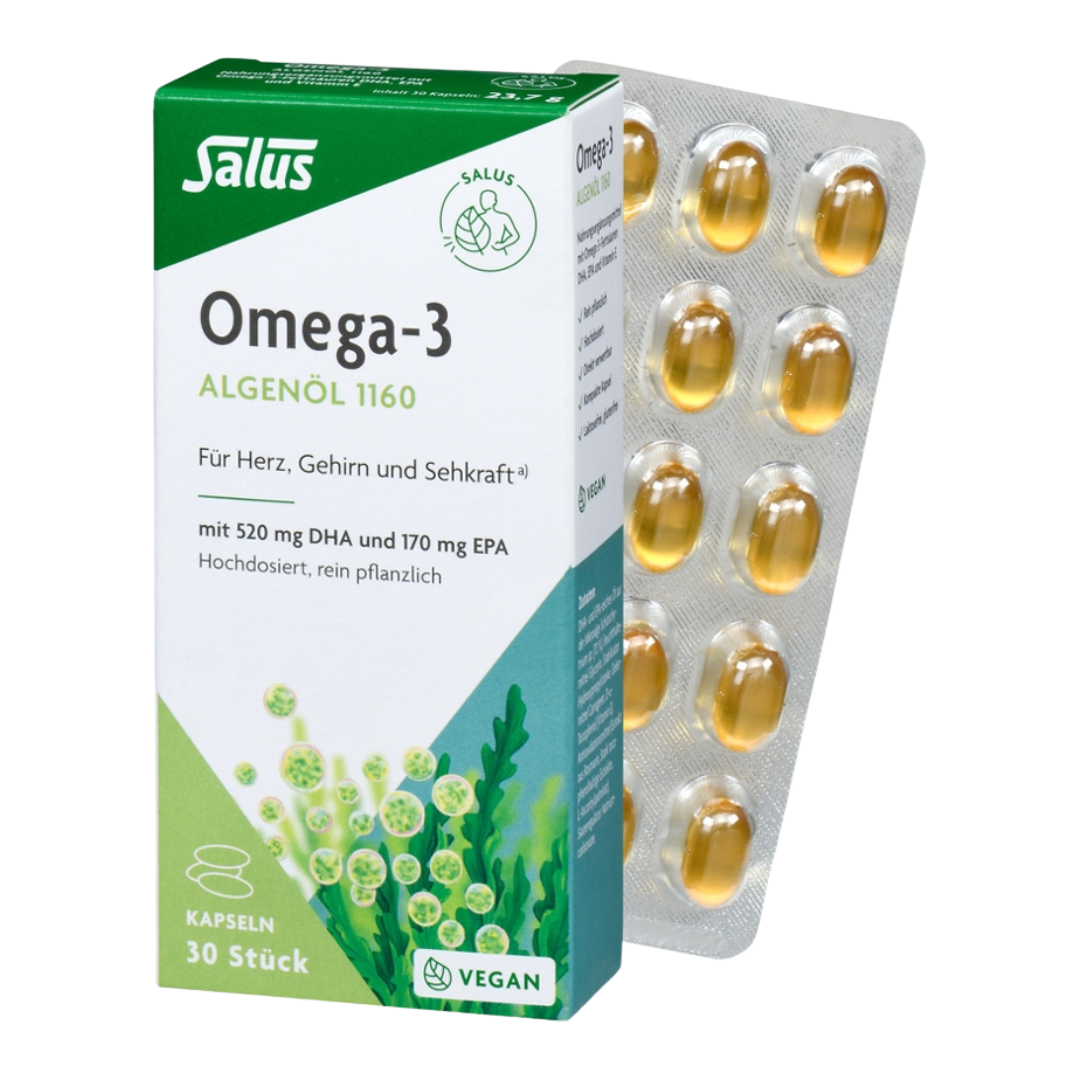 Omega-3 Algenöl 1160 Omega-3 Algenöl 1160 von Salus