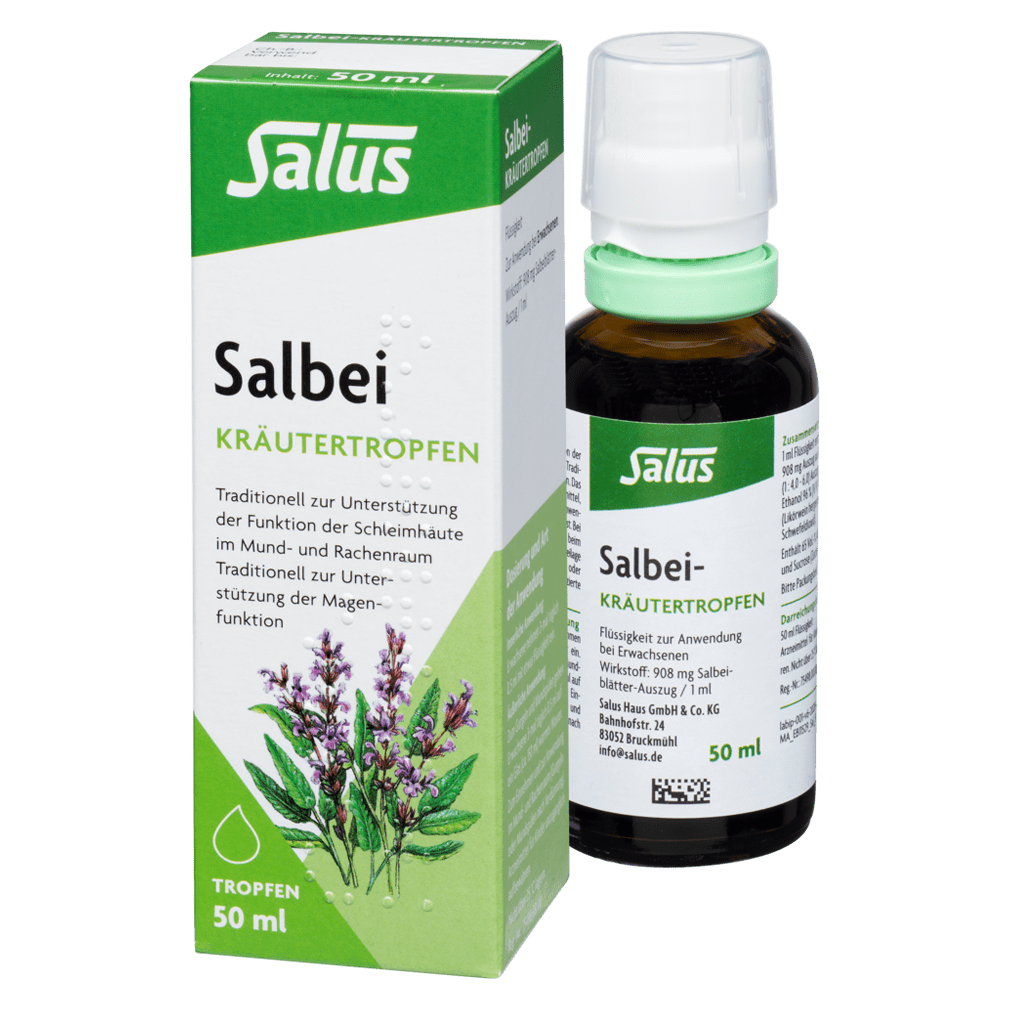 Salbei-Kräutertropfen Salbei-Kräutertropfen von Salus