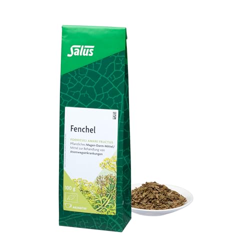 Salus - Fenchel Tee - 1x 100 g Beutel - Arzneitee - Foeniculi amari fructus - pflanzliches Magen-Darm-Mittel - Mittel zur Behandlung von Atemwegserkrankungen - bio von Salus
