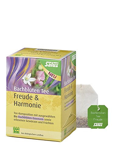 Salus Bachblüten Tee Freude und Harmonie Bio 15 FB, 2er Pack (2 x 30 g) von Salus