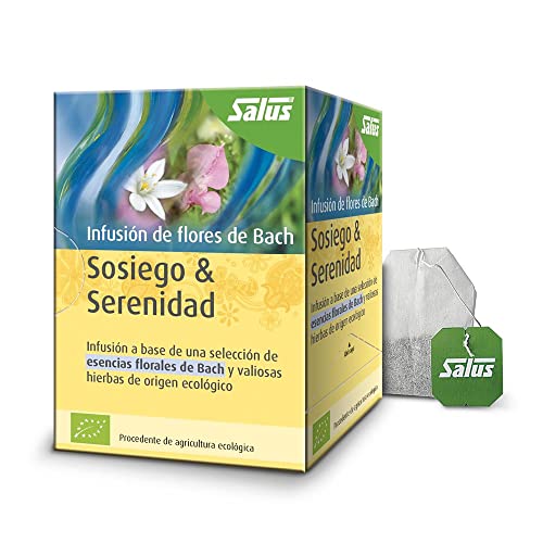 Salus Bachblüten-Tee Ruhe und Gelassenheit Bio 15 FBung (1 x 30 g) von Floradix
