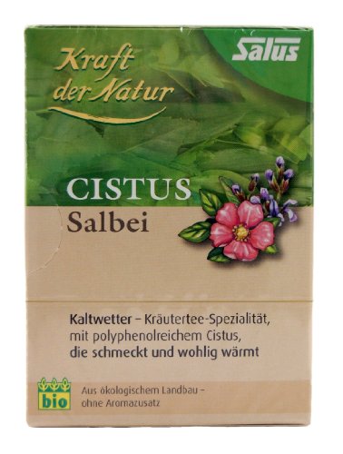 Salus Bio Cistus Salbei Tee, 15 Beutel von Salus