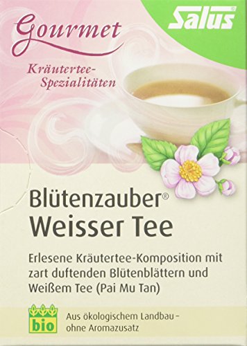 Salus Blütenzauber Weisser Tee, 3er Pack (3 x 27 g) von Salus