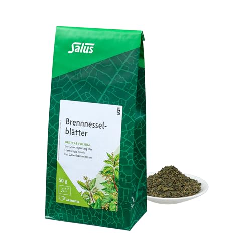 Salus - Brennnesselblätter Tee - 1x 50 g Beutel - lose - Arzneitee - Urticae folium - zur Durchspülung der Harnwege und bei Muskel- oder Gelenkschmerzen - bio Salus - Brennnesselblätter Tee - 1x 50 g Beutel - lose - Arzneitee - Urticae folium - zur Durchspülung der Harnwege und bei Muskel- oder Gelenkschmerzen - bio von Salus