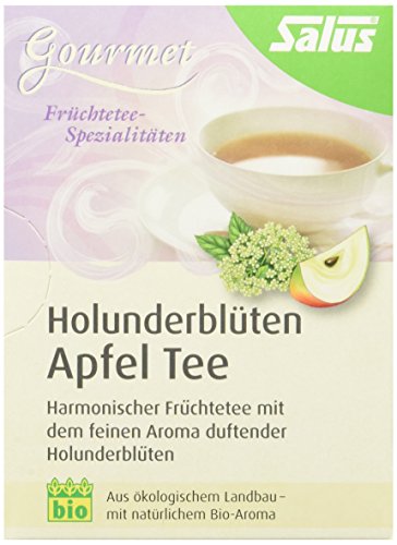 Salus Holunderblüten-Apfel-Tee, 3er Pack (3 x 30 g) von Salus